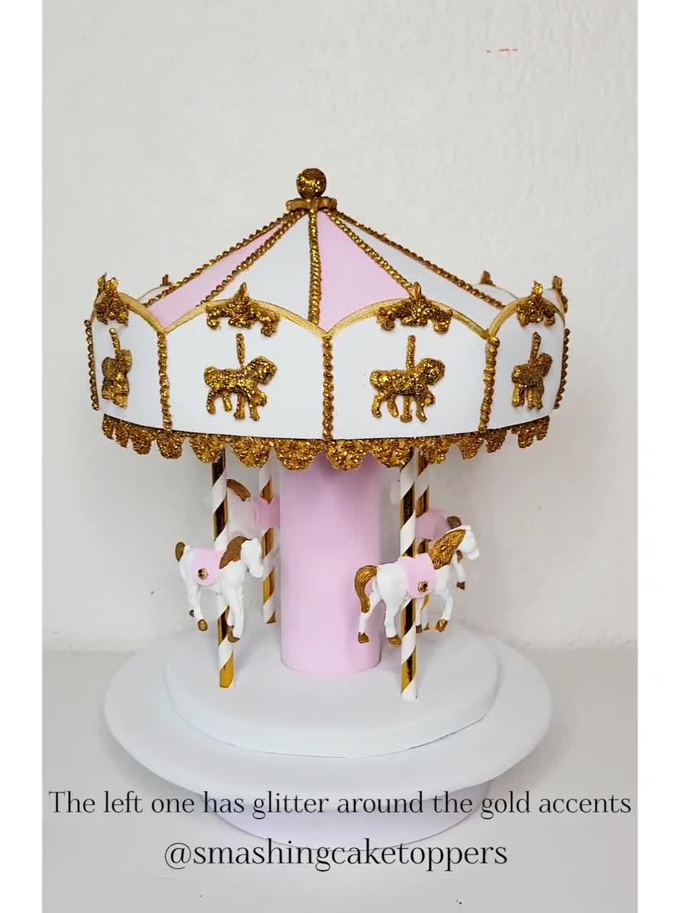 Fun Fair Carousel Cupcake Stand | Ellie and Piper