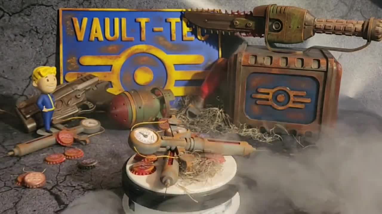 フォールアウト風スティムパック小道具 Vault Dweller コスプレや