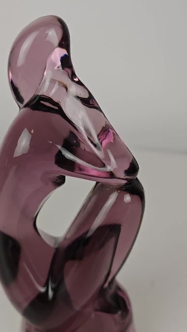 Glass Sculpture by Jitka Forejtova for Rudolfova Hut 1950s - Etsy