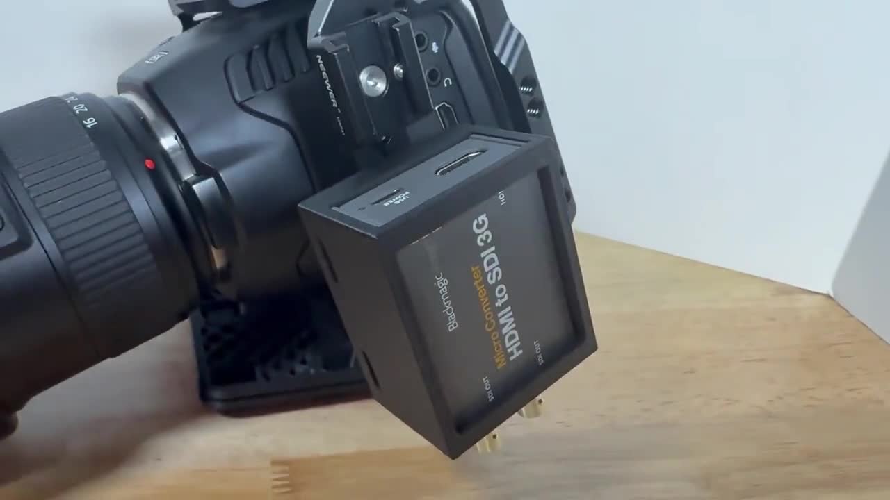 4 Pack - Mount for Blackmagic Design Micro Converters - SDI/HDMI