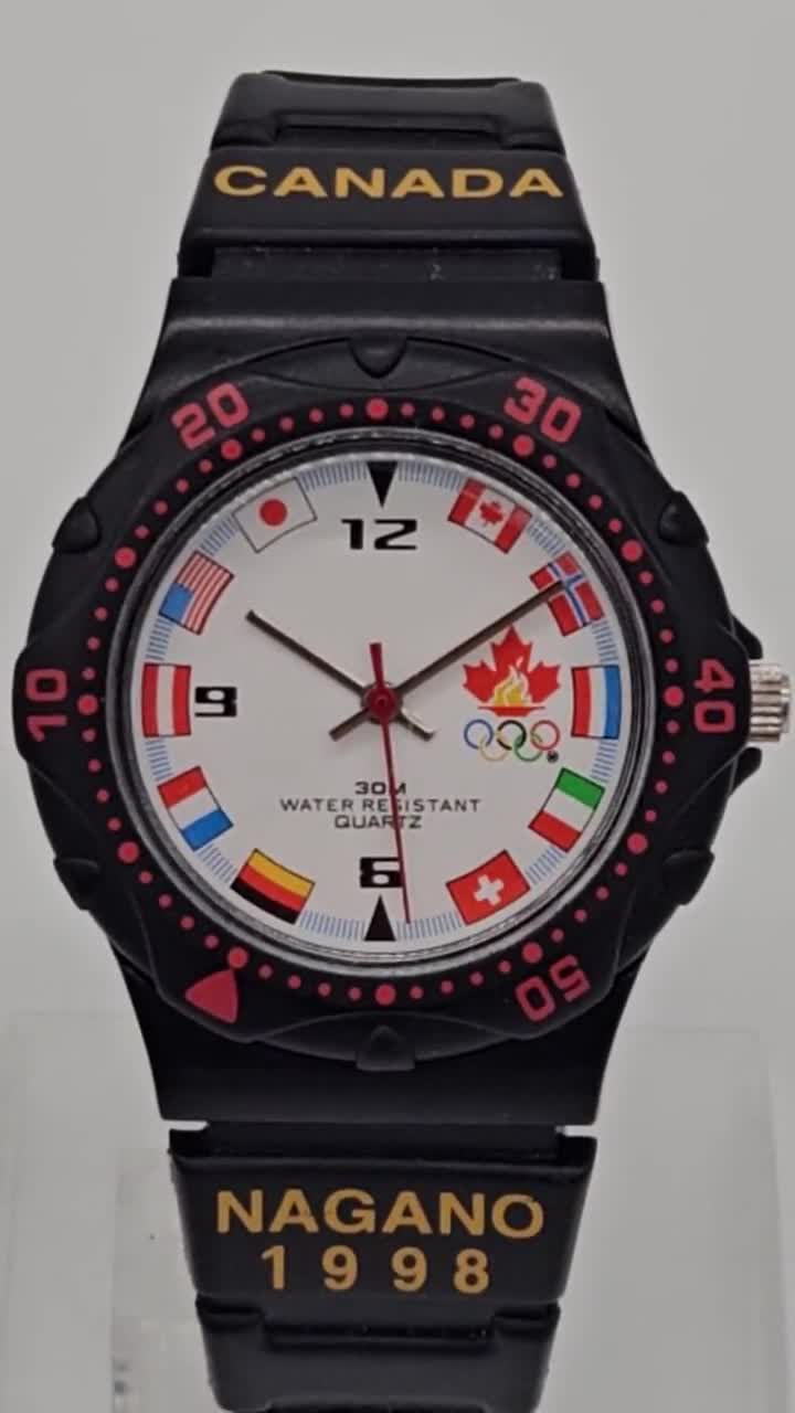 Collectible 1998 Mcdonalds Canada Nagano Olympics Quartz Watch