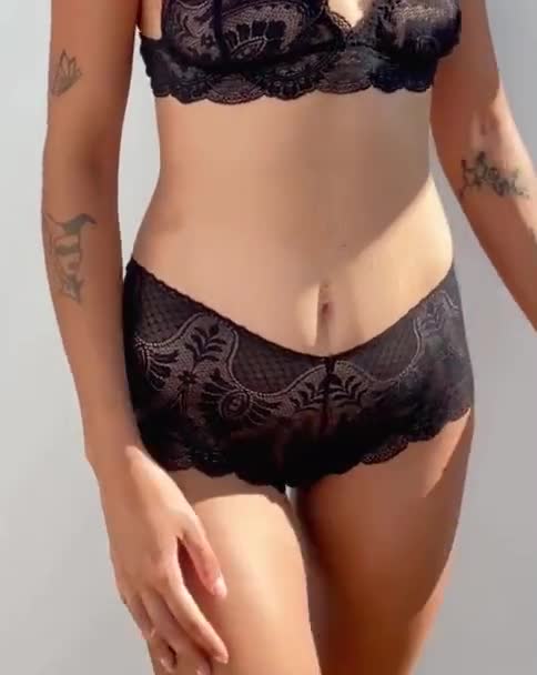 Black Art Nouveau French Knickers Sustainable Lingerie, Sheer Lingerie, See  Through Lingerie From Brighton Lace 