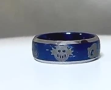 Sonic the Hedgehog Blue Tungsten Ring - Etsy