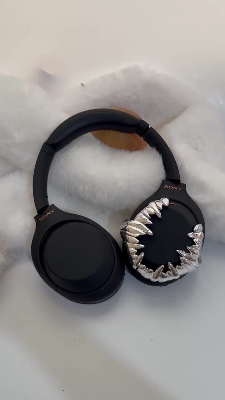 Sony WH-1000XM4 タイガーティース ヘッドホンアタッチメント