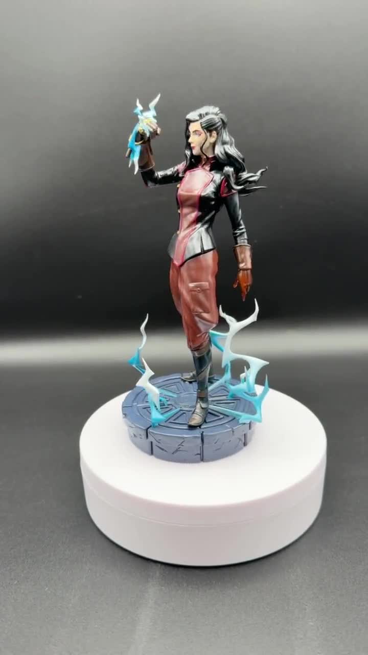 Asami Sato Figurine: 12K Detailed 3D Printed Tabletop Avatar