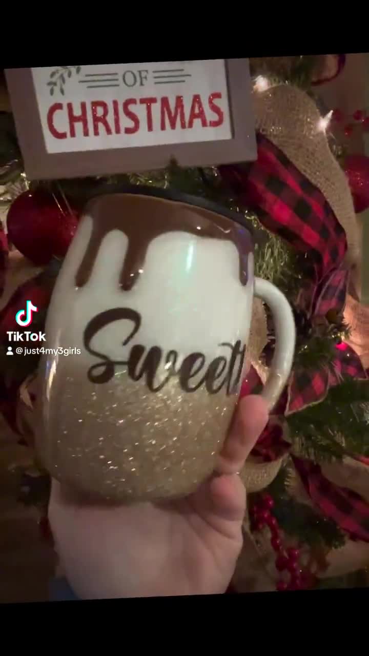 Personalized Smores Hot Chocolate Drip Hot Cocoa Mug Smores Hot Chocolate  Drip Cup Christmas Mug Hot Chocolate Mug Tumbler 