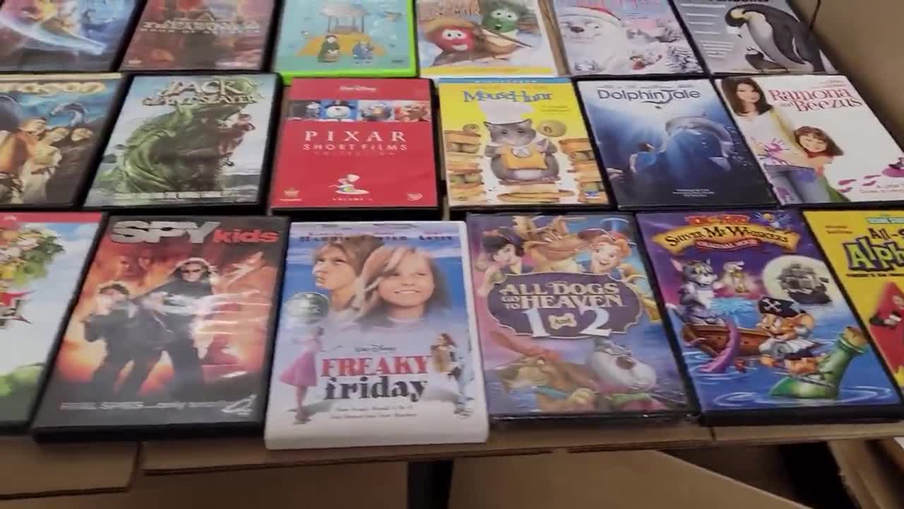 Lot of DVD Cartoon Family Children Kids Classic Animated