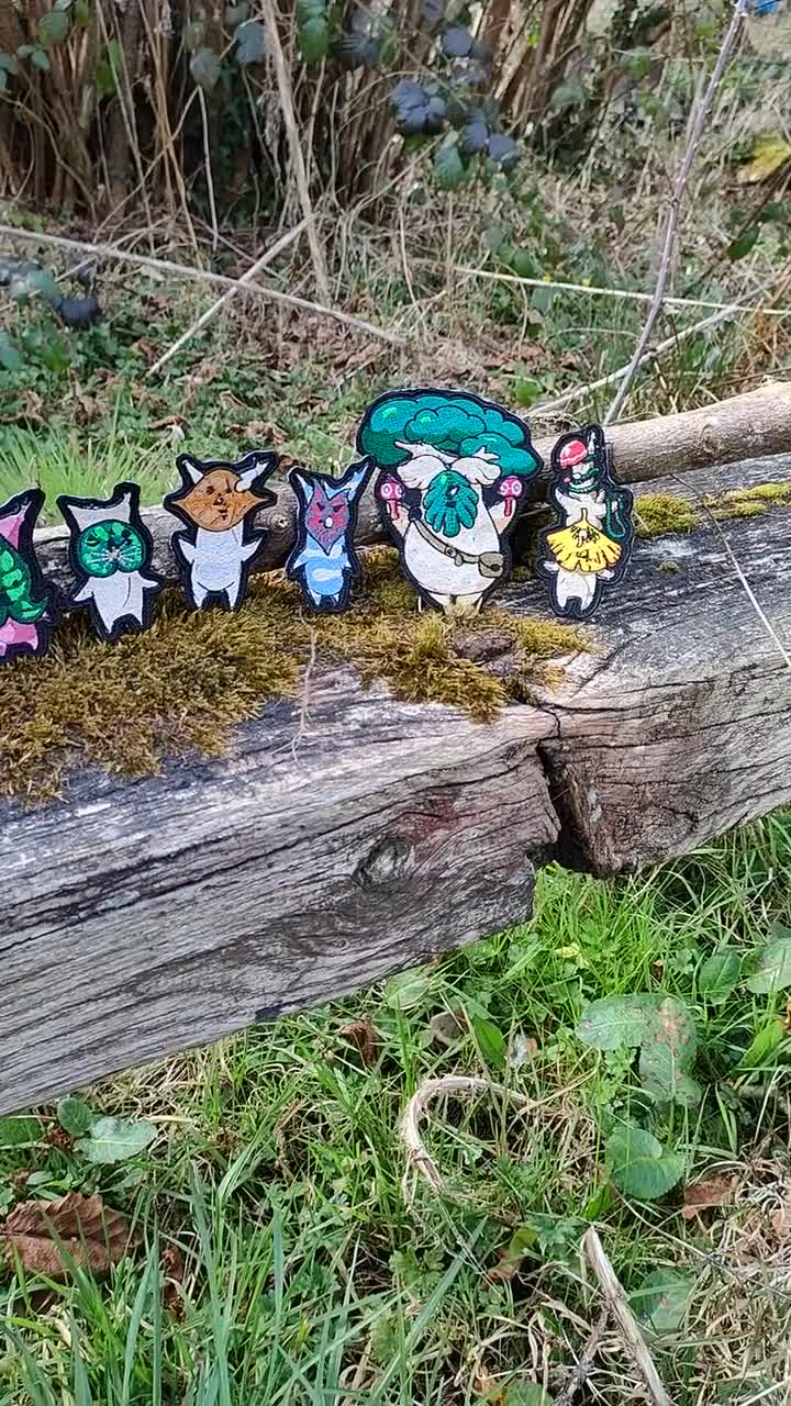 KOROGU コログ ゼルダの刺繍パッチ。さまざまな繊維製品、衣類