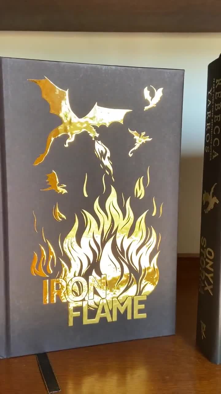 Fourth Wing Series, Custom Painted Books With Stenciled Edges - Etsy