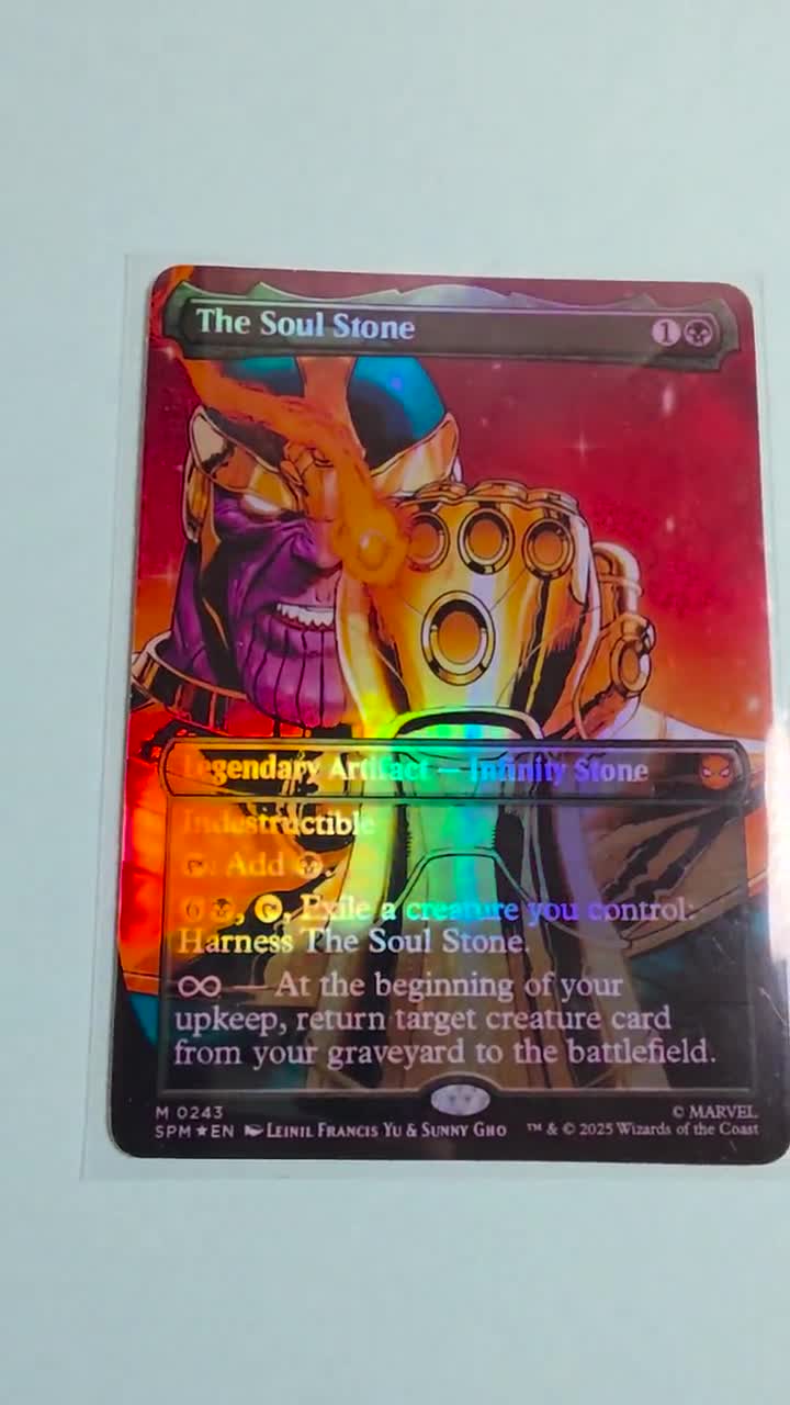 The Soul Stone (Infinity Gauntlet) (Holo) (PROXY) The Soul Stone (Infinity Gauntlet) (Holo) (PROXY)