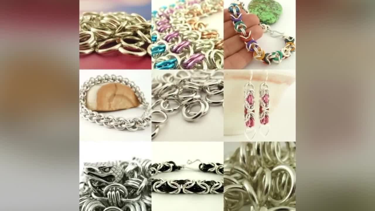 Bulk Jump Rings 100 Gunmetal Dark Silver Color 6mm Iron Saw Cut O Ring  Connectors Jewelry Making Supply Chain Maille Lot Set 