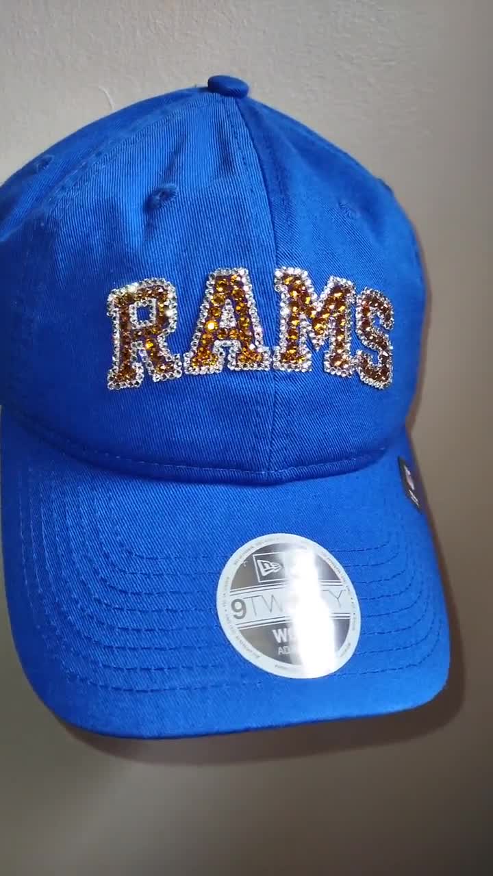 Bling LA Rams Baseball Cap - Dark Blue – Americano Crystals