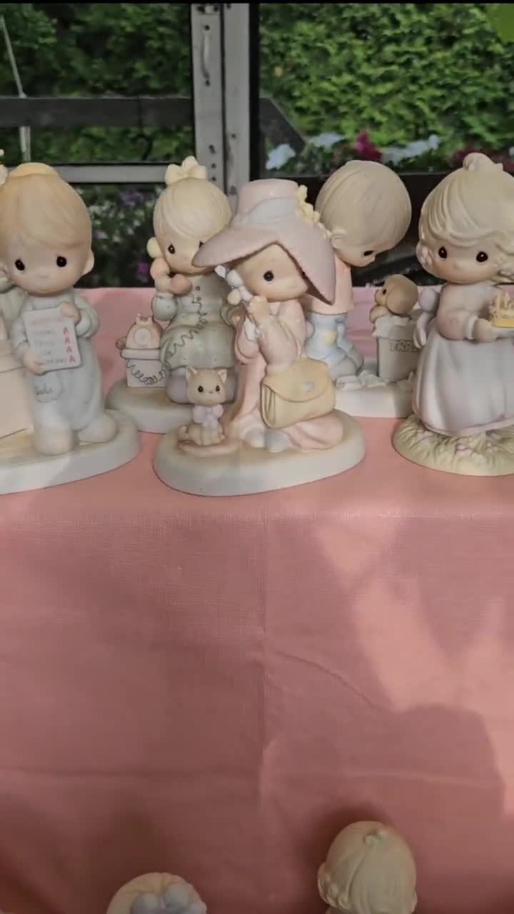 パート2 プレシャスモーメンツのフィギュア、ヴィンテージ磁器の