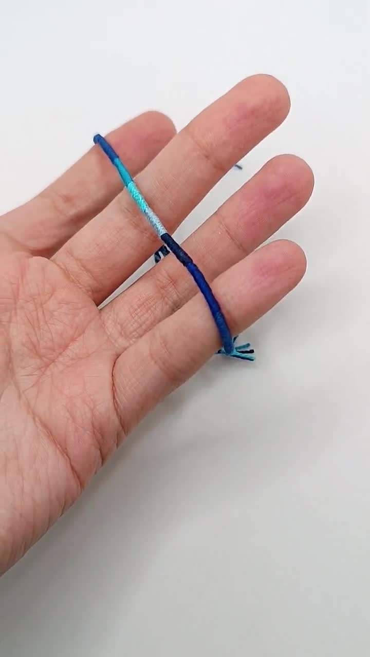 Braccialetti Con Cordino E Nodi - Set Da 10 Pezzi, Regolabili, Idea Regalo Per Amici E Coppie - Foto 3