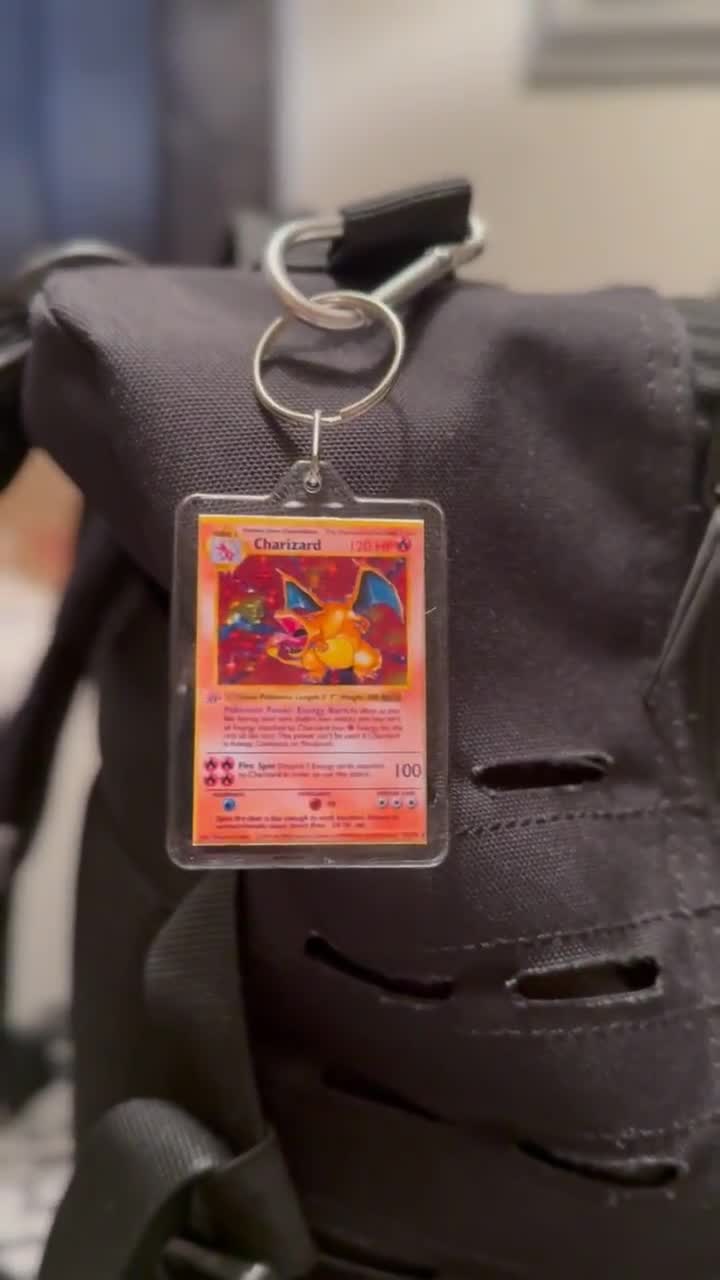 ポケモンカードTCGキーホルダー - ミニポケモンカードキーホルダー