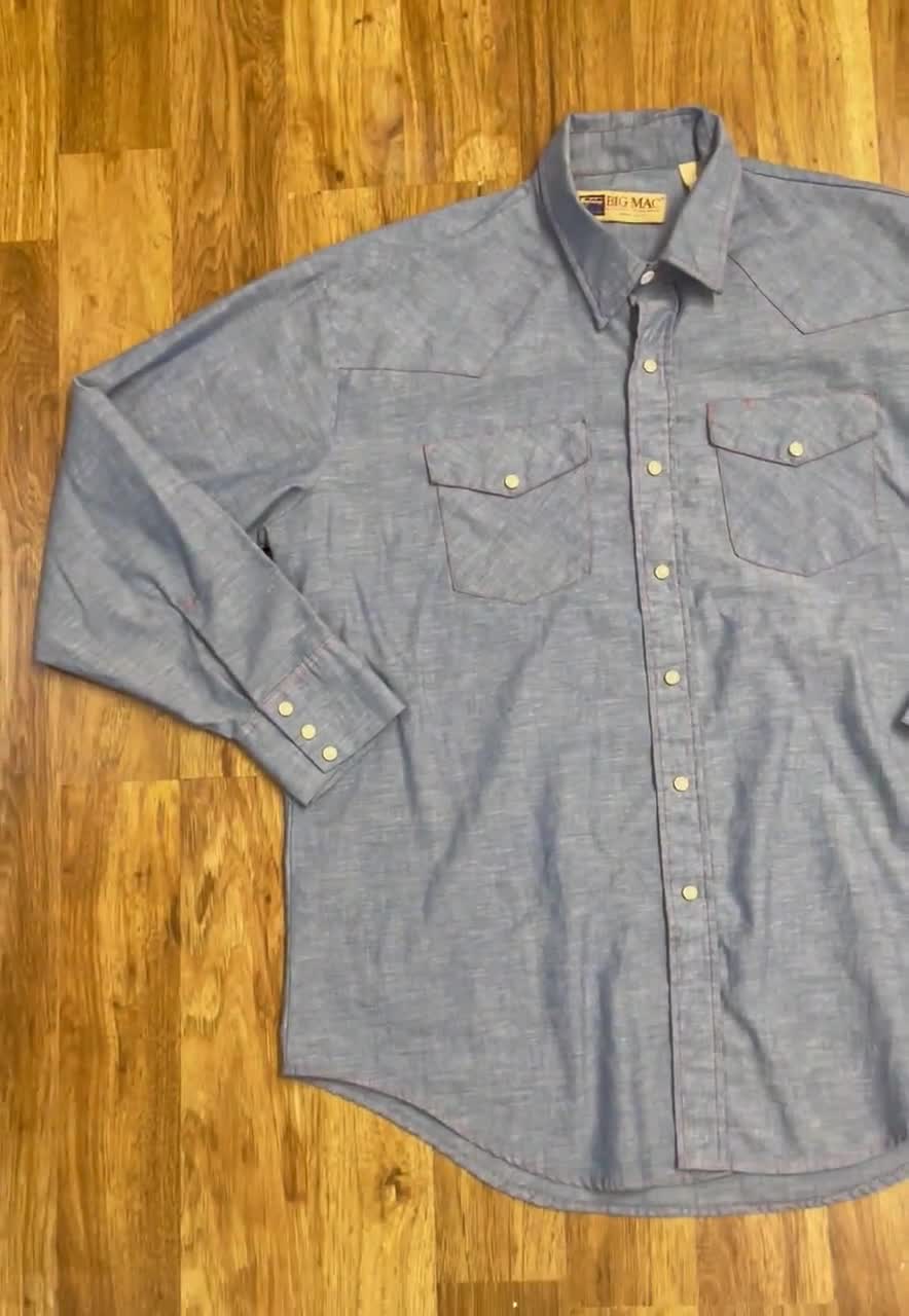 トップス BIG MAC DENIM WSTERN SHIRT M USED il_fullxfull.6274760900_5bvr.jpg
