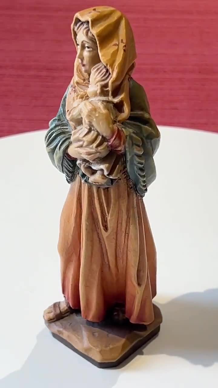 「売約済」聖母マリア像 Wood Carving by ANRI Italy 売約済」聖母マリア像 Wood Carving by ANRI Italy 売約済」聖母マリア