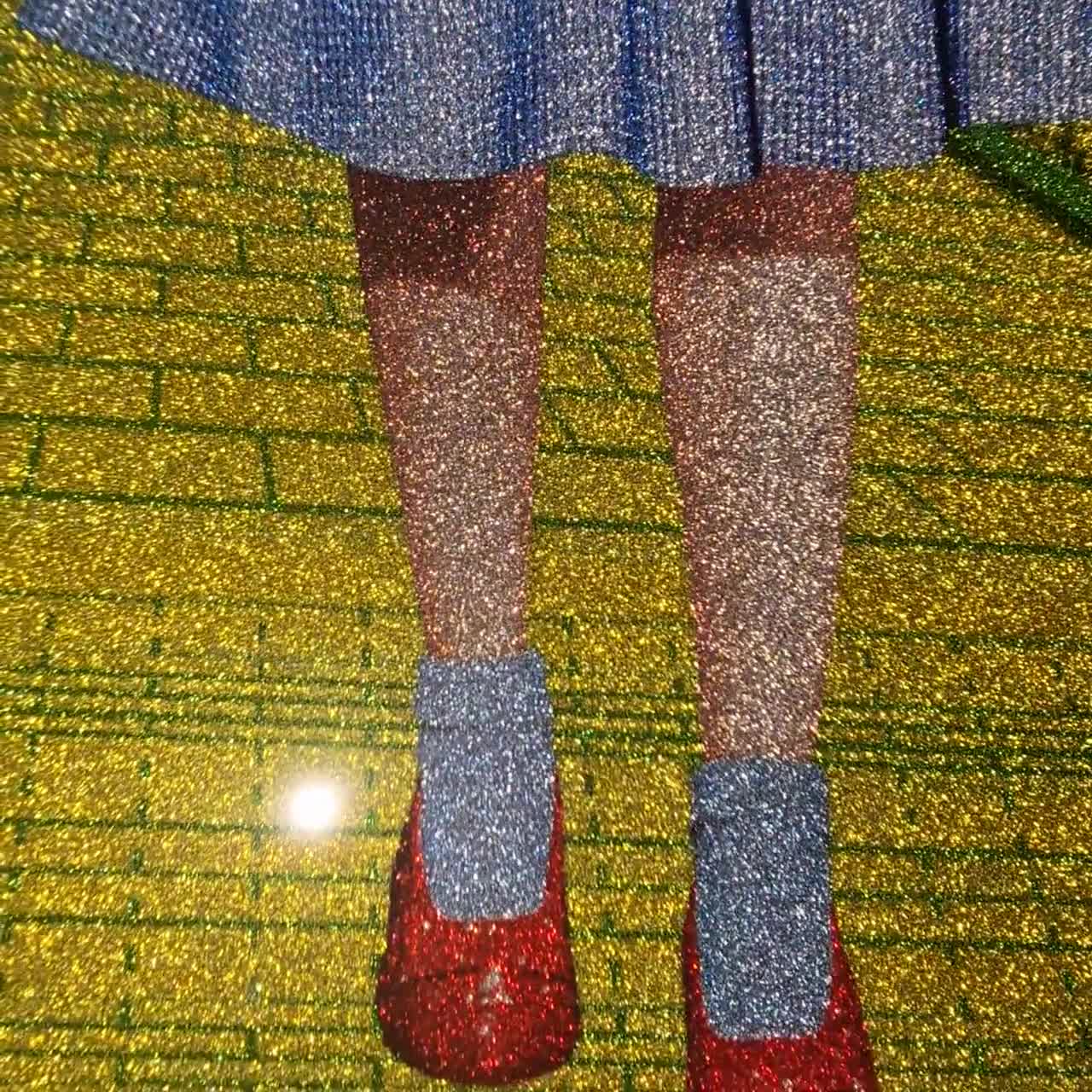 Paintings that Sparkle on X: 80x100cm Wizard of Oz Completed