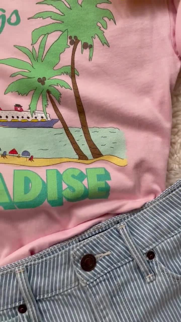 ディズニークルーズ キャスタウェイ・ケイ Tシャツ グリーティングス