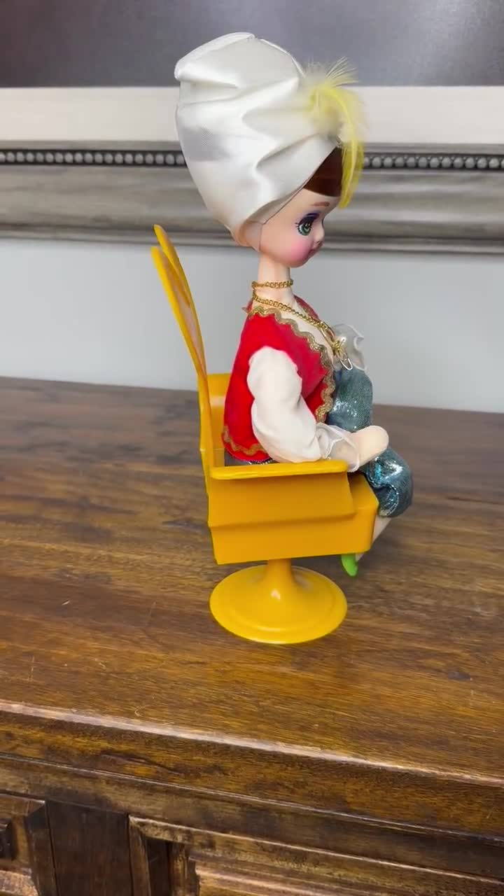 Rare 1960's Senpo Japanese Musical Fashion Doll - Etsy