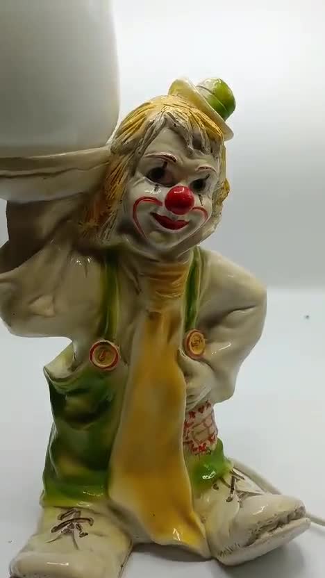 KERYBW Clown - Decorazione da tavolo per carnevale, 6 pezzi, decorazione da tavolo, a nido d'ape 3D, decorazione da tavolo per carnevale, carnevale, decorazione da circo