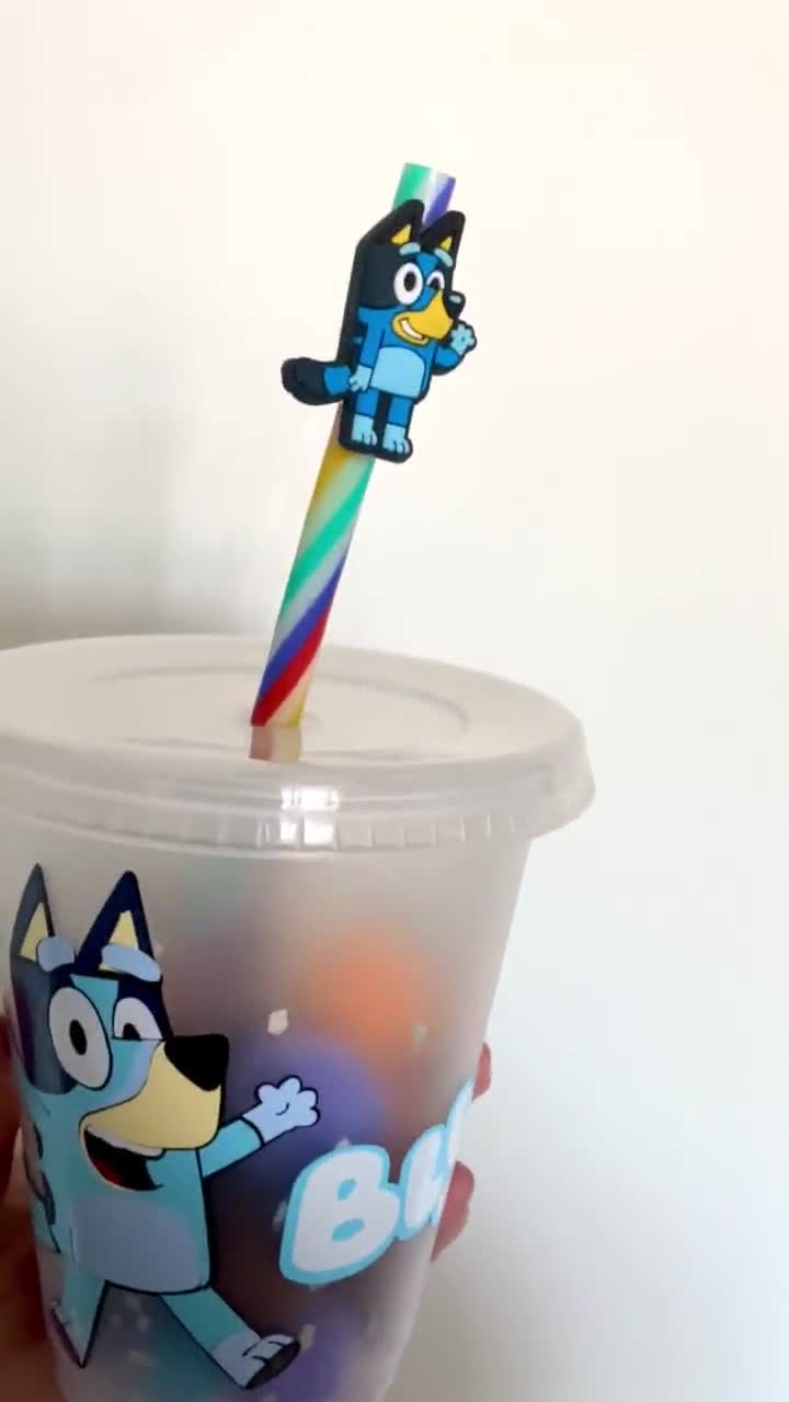 Bluey Kid Cup Bluey Gift for Kids Girl Cold Cup Boy Cold Cup Custom Bluey  Bluey Mom Birthday Gift for Kid Hand Layered Cup Child 