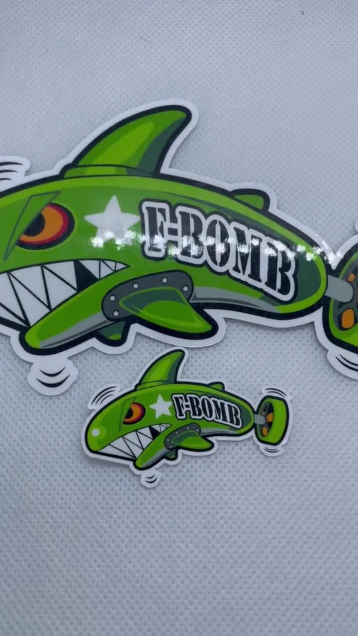 Shark Waterproof Stickers