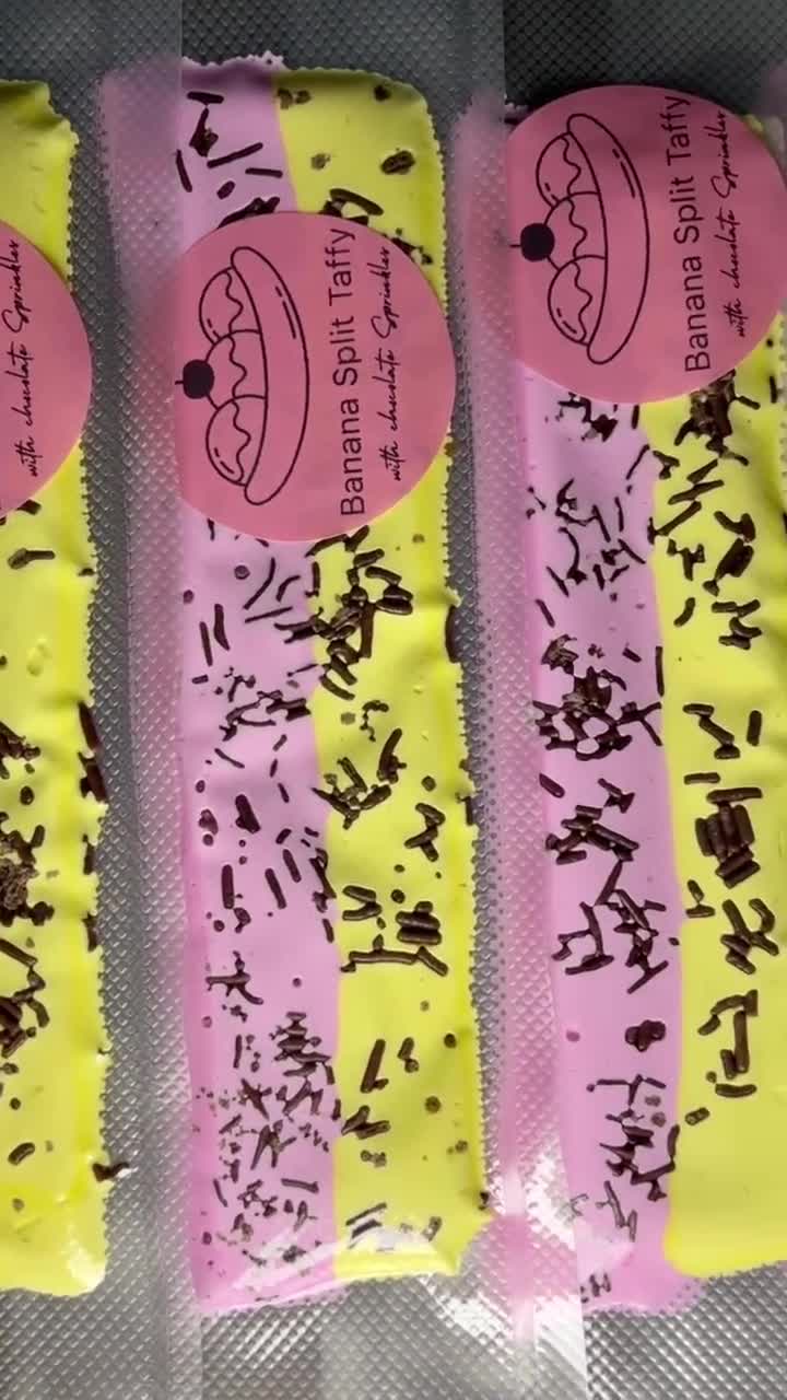 バナナスプリットタフィーギフトパック – 90年代の懐かしいお菓子