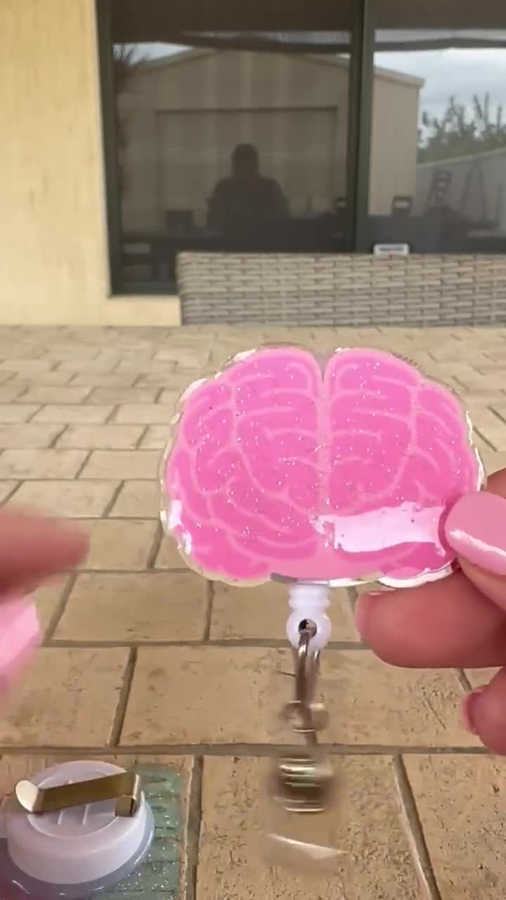 Handmade Neuro Brain Badge Reel video poster