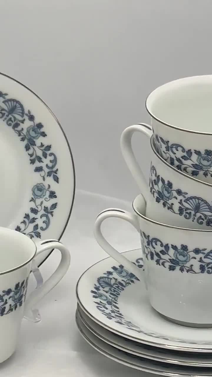 Vintage Noritake Azalea Porcelain Dinnerware Service for 18