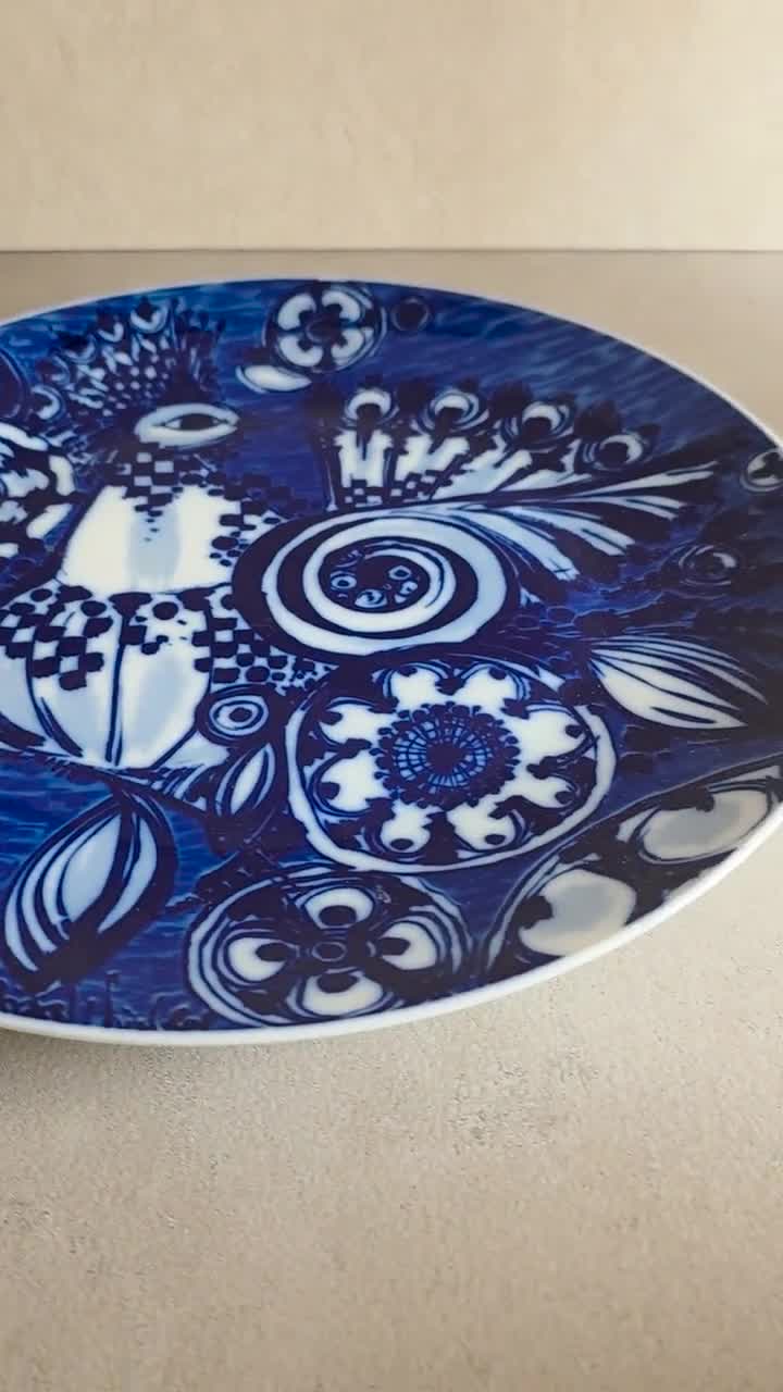 Bjorn Wiinblad Rosenthal Studio Line Plate | Large 33 Cm