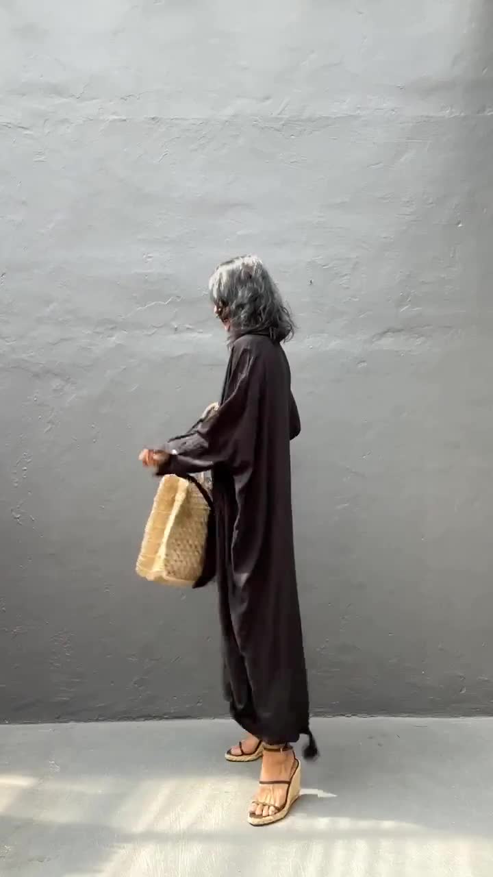 JIML41/Black Long Shirt dress,Maxi dress,,Loose top, Summer women dress,Stylish JIML41/Black Long Shirt dress,Maxi dress,,Loose top, Summer women dress,Stylish