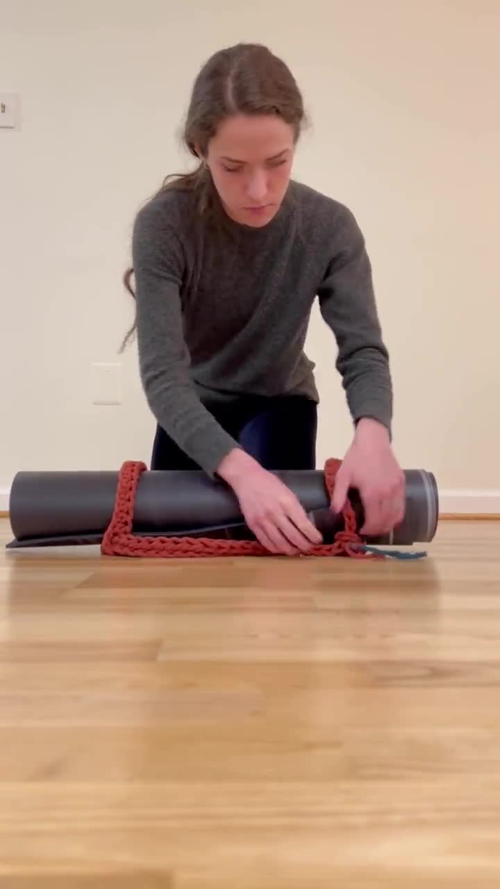 Tutorial DIY: C�mo hacer una bolsa para esterilla de yoga en