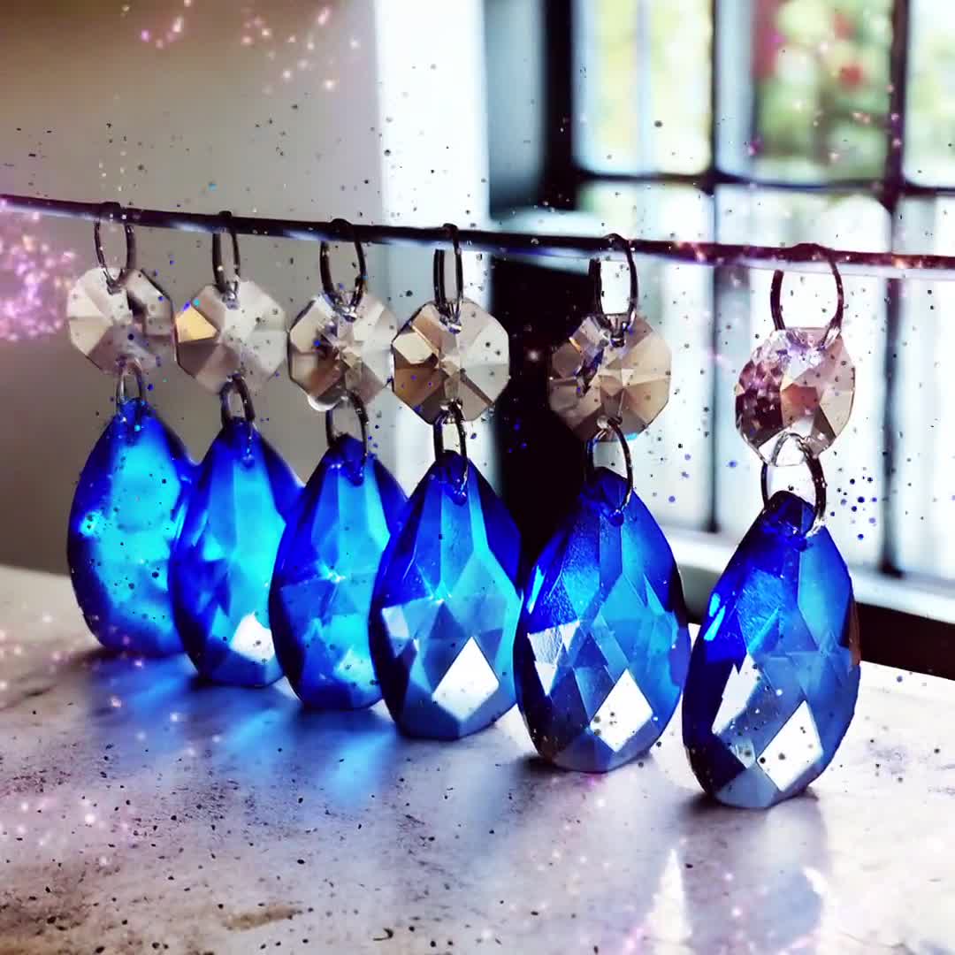 Anello Zaffiro Goccia E Diamanti - Gioielleria Marchi Carlo - Foto 6