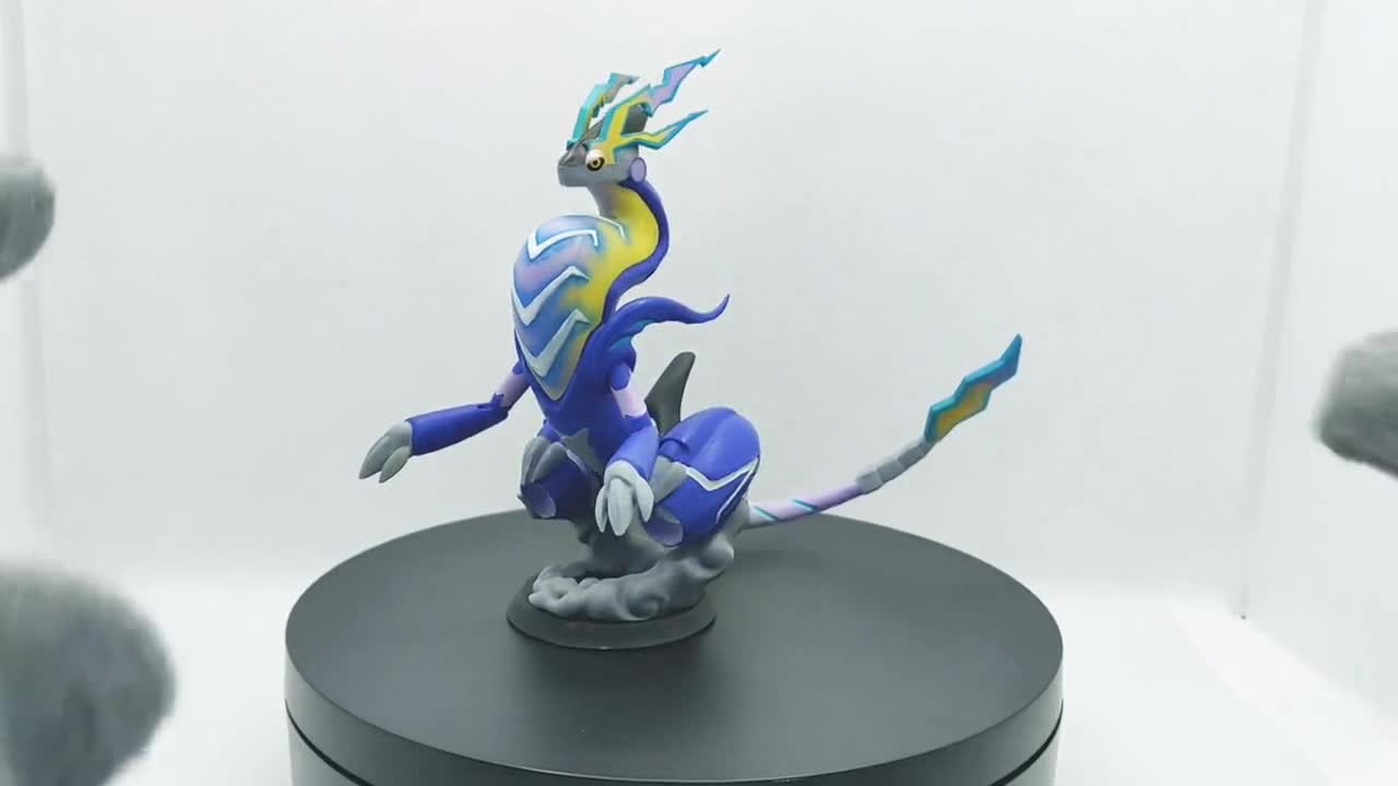 Miraidon Figure Shiny Custom Colors and Various Sizes 