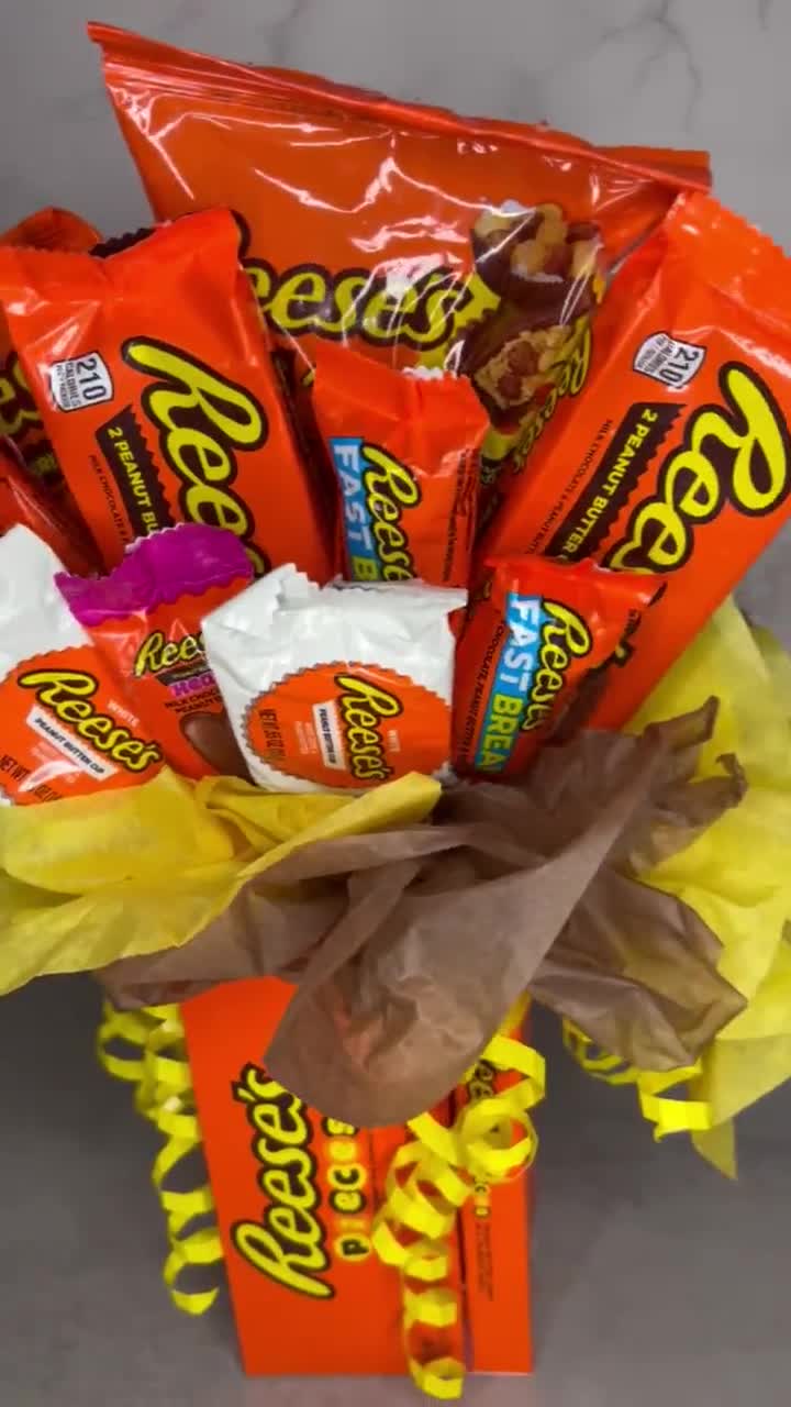 Reeses Candy Bouquet Delivered Amazon.com : REESE'S Milk Chocolate