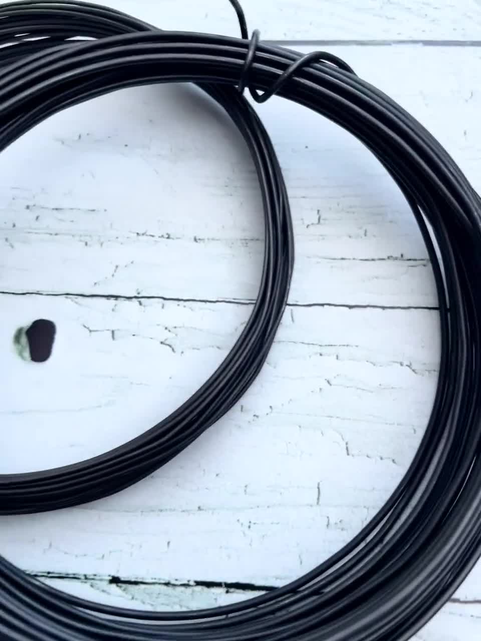 Sidex bobine A cheveau 1 kg fil de fer acier recuit noir Rouleau de 1,8