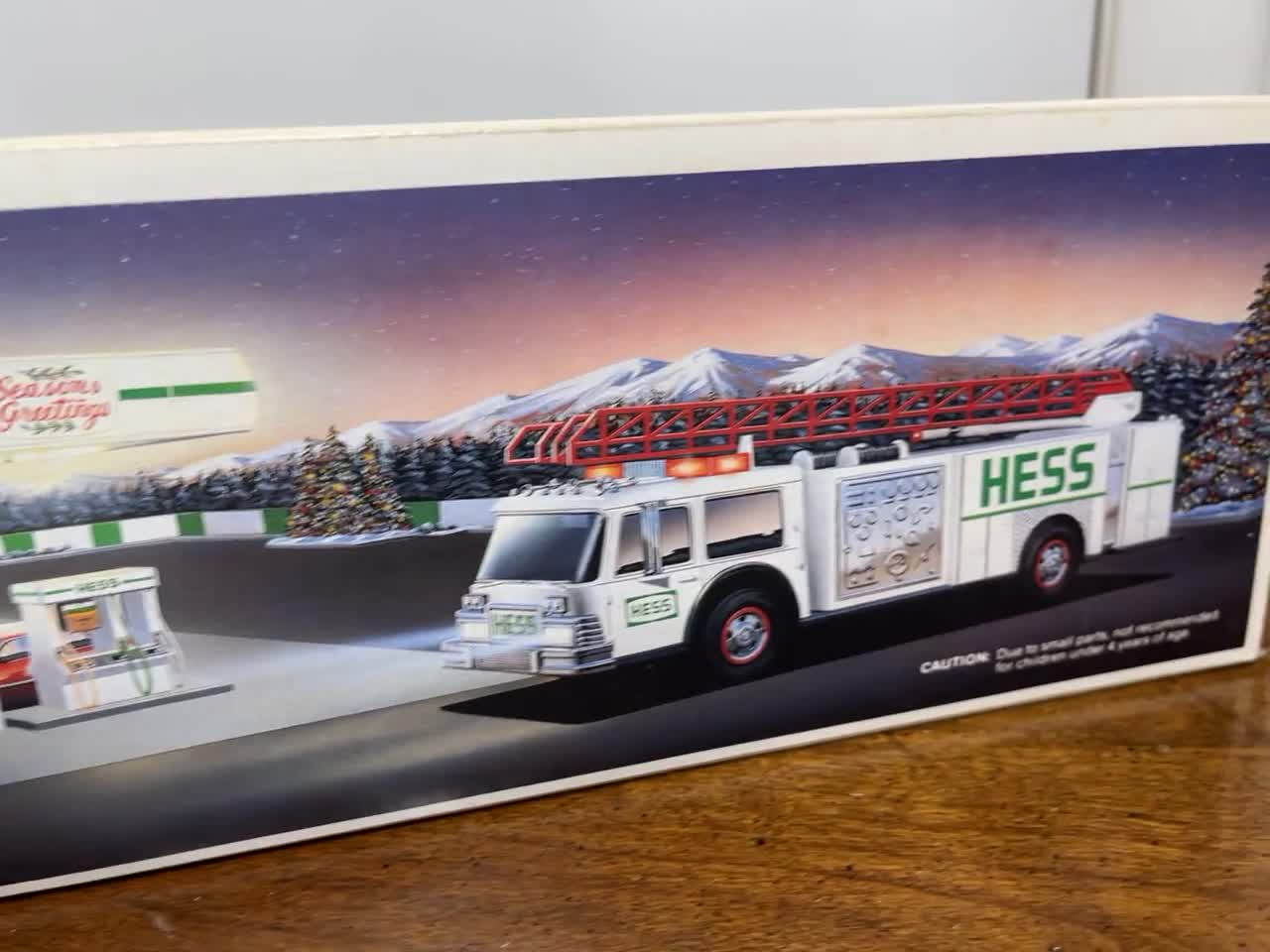 1989 hess discount fire truck value