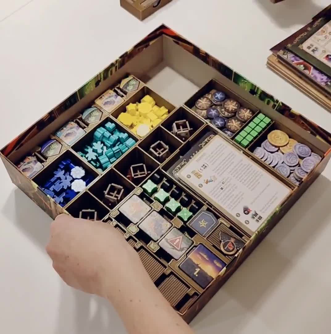 Nucleum Organizer Insert for Board Game