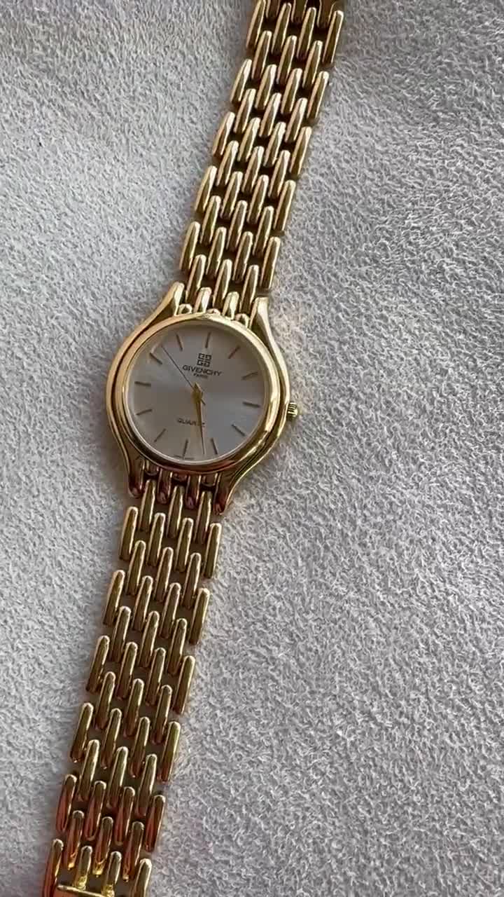 Vintage GIVENCHY Gold Plated Quartz Watch (unisex Style) - Etsy
