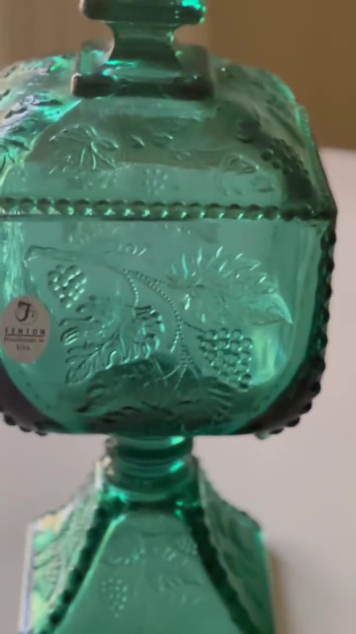 Fenton ゴールドクレスト スクエア キャンディーディッシュ Fenton ゴールドクレスト スクエア キャンディーディッシュ