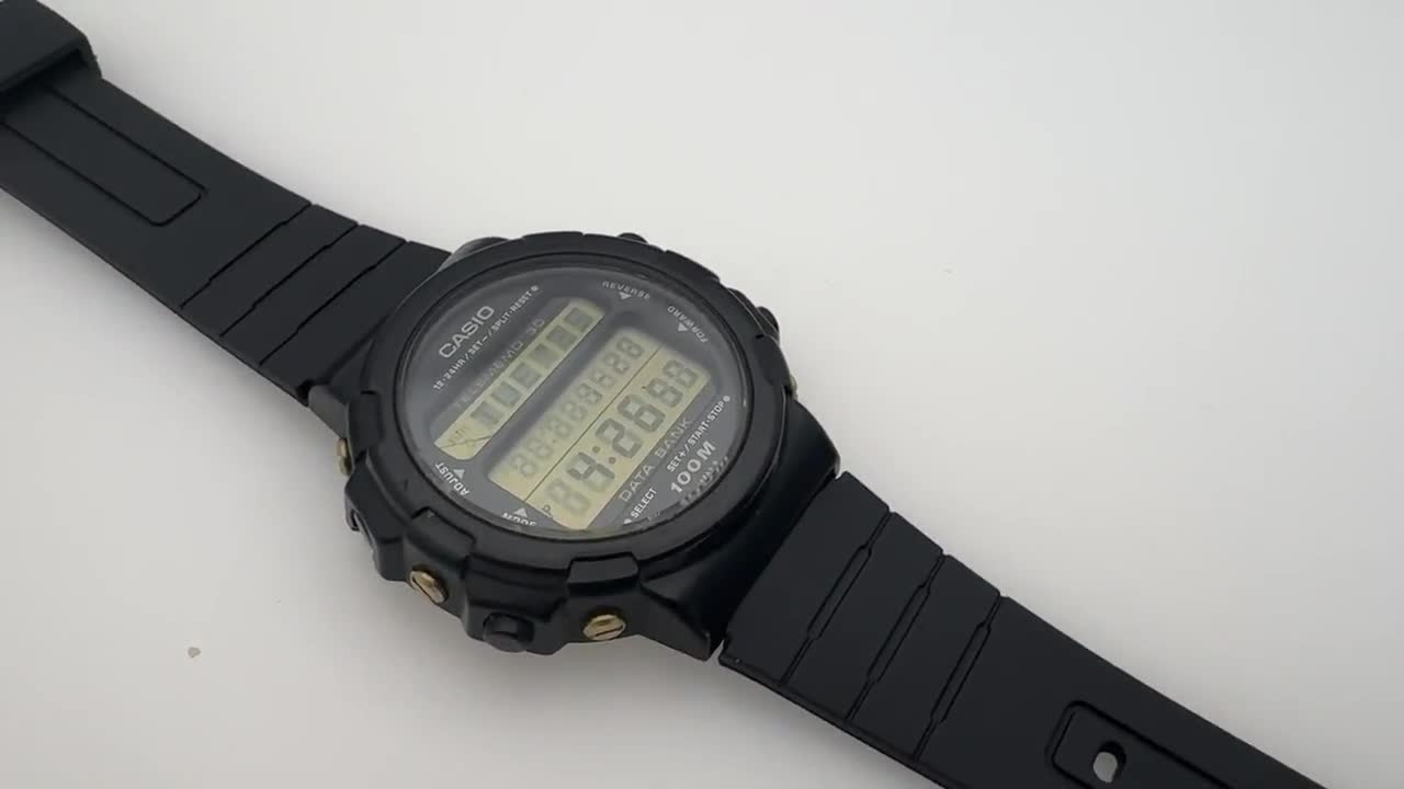 CASIO DB-30 DATA BANK 腕時計 Vintage Casio Data Bank Telememo 30 Watch DBW-32 for Men - Etsy