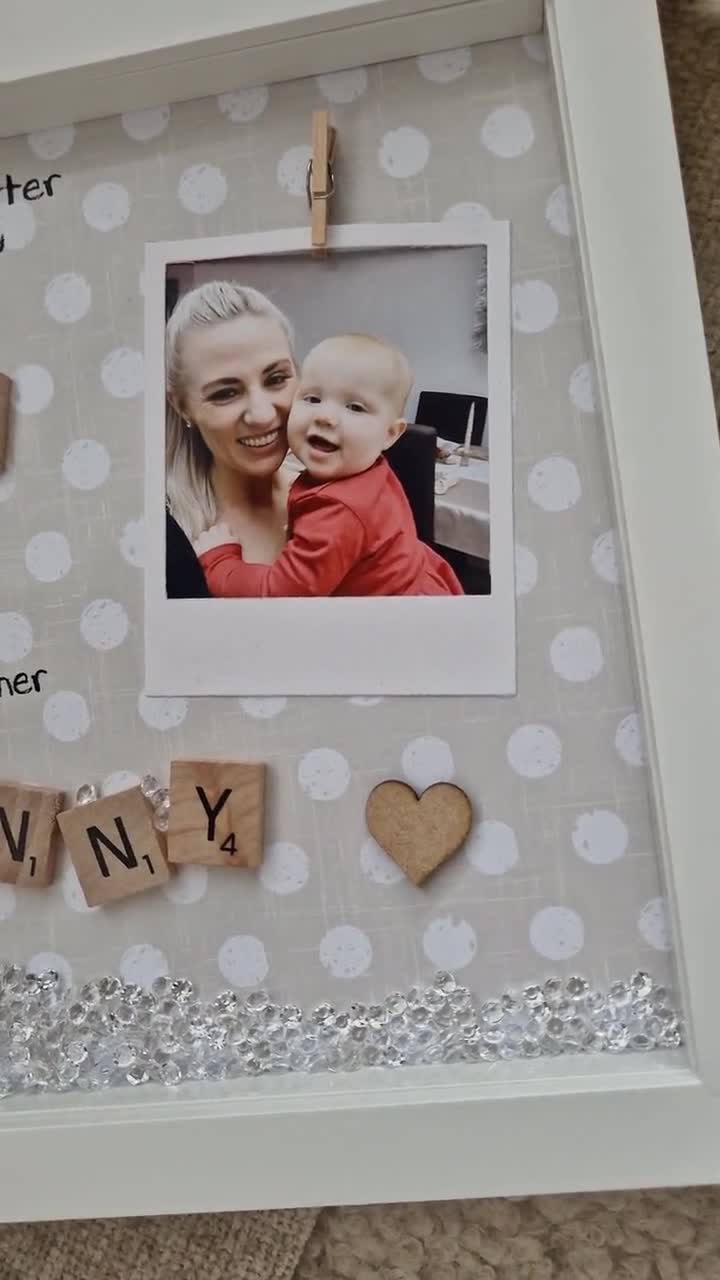 Gift For Mummy, Mummy Gift, Grandma Frame, Nana Frame, Gift For Nana, Mothering Sunday Gift, Present For Gran, Mothers Day Frame