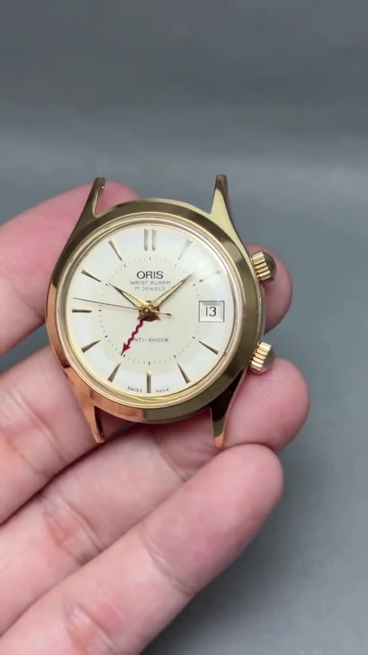 Vintage ORIS Alarm Watch: Manual Winding, 34mm - Etsy