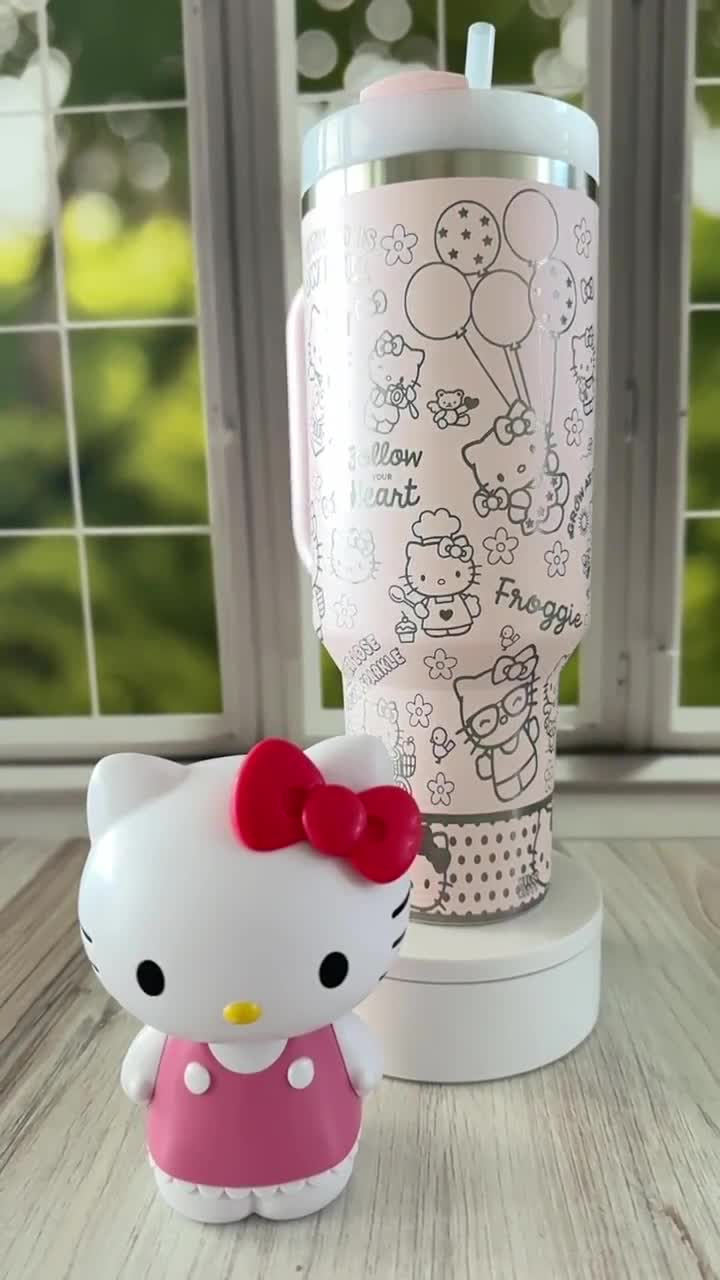 Stanley | Hello Kitty | Custom | Laser Engraved | Etched