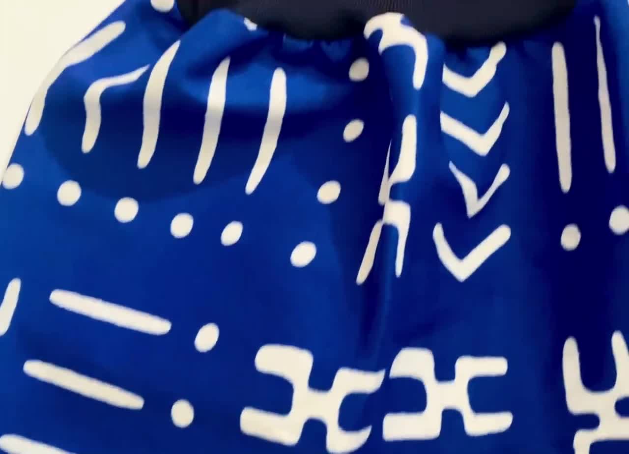 African Print Baby Harem Pants, Cotton Toddler Trousers video poster