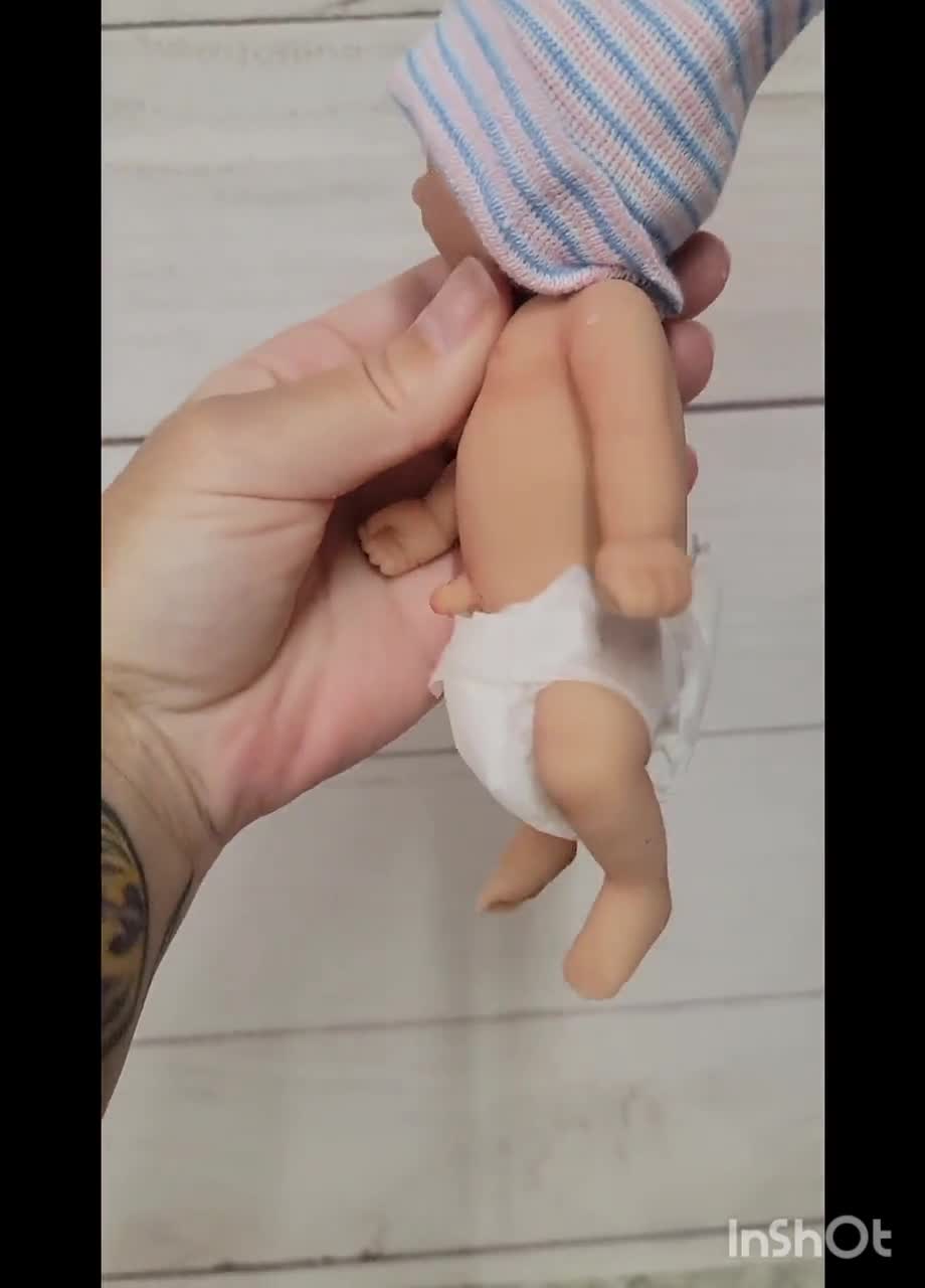 darling 5 inch mini silicone baby hayley