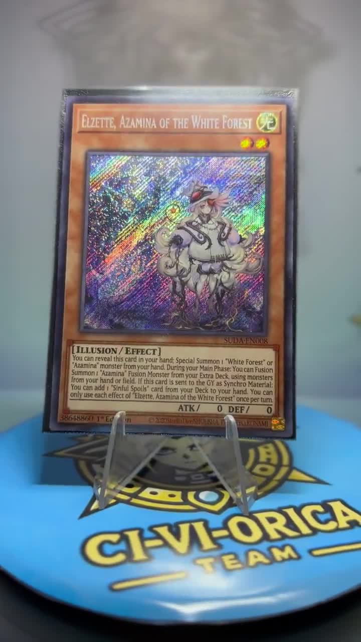 Elzette, Azamina of the White Forest - Secret Rare - Common Rare