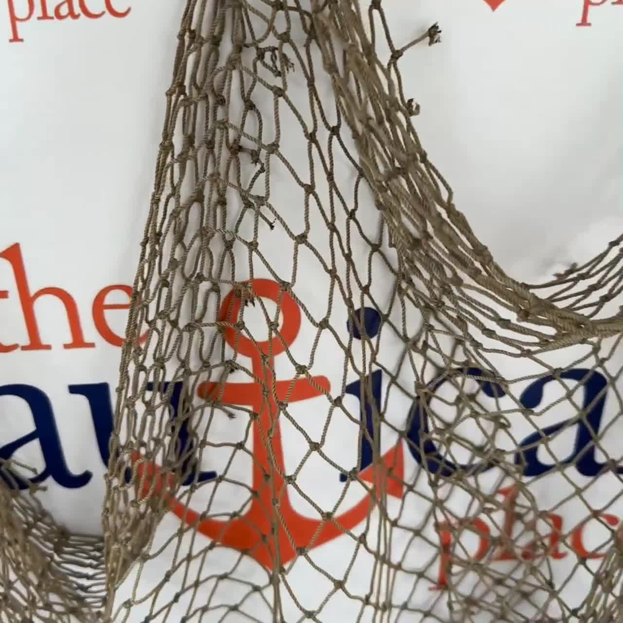 Buy 15 FT X 8 Ft Decorative Nautical Fish Netting - Nylon Sea Net