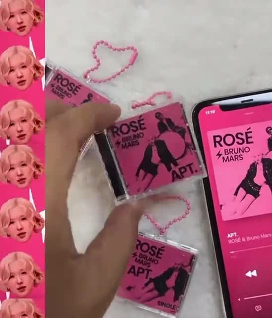 ROSE / BRUNO MARS/ APT. 7インチ(PINK)＋ステッカー ROSE / BRUNO MARS/ APT. 7インチ(PINK)＋ステッカー ROSE